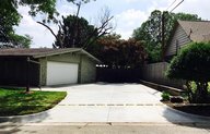 Before and after driveway replacement Tulsa Oklahoma concrete contractor