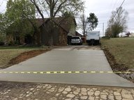 Large residential driveway replacement Tulsa Oklahoma contractor